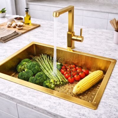 LAVEO Mara Stainless Steel Single Bowl Basin